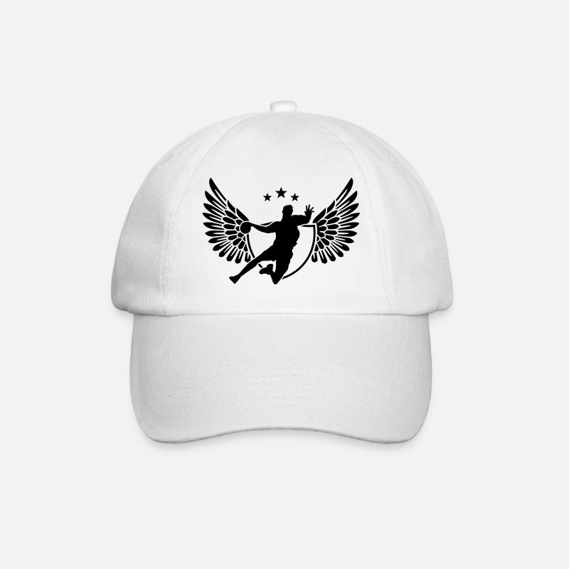 handball - Casquette classique - blanc/blanc