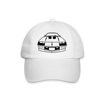 Camaro_Z28_1 - Baseballkappe - Weiß/Weiß - Vorne