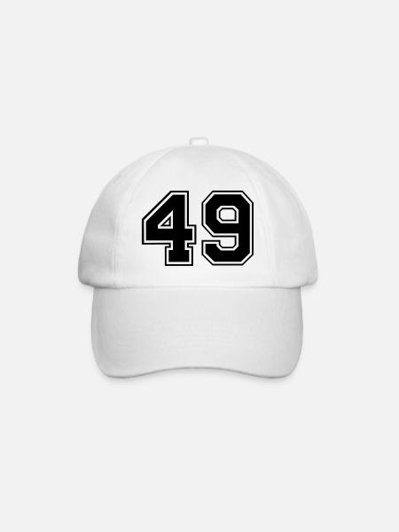 49 - Casquette classique - blanc/blanc