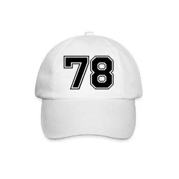 78 - Casquette classique - blanc/blanc - Devant