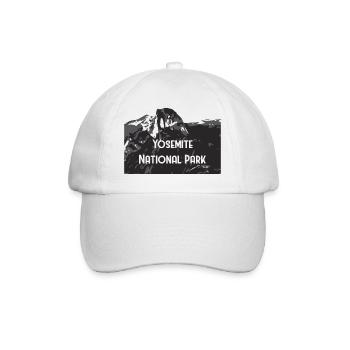Yosemite National Park - Baseballkappe - Weiß/Weiß - Vorne
