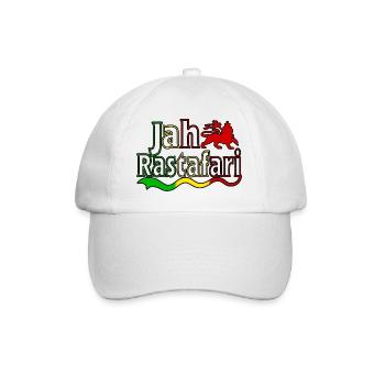 jah rastafari - Casquette classique - blanc/blanc - Devant