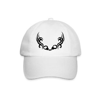 Trible à menottes - Casquette classique - blanc/blanc - Devant