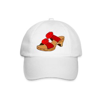 shoe - Baseball Cap - white/white - Front