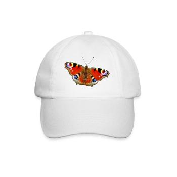 Papillon Papillon Paon - Casquette classique - blanc/blanc - Devant