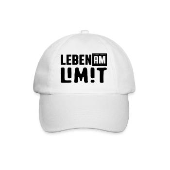 LEBEN AM LIMIT 20.2 - Baseballkappe - Weiß/Weiß - Vorne