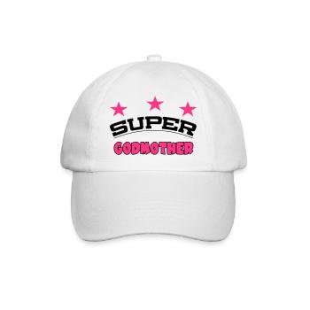 Super godmother - Casquette classique - blanc/blanc - Devant