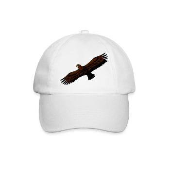Oiseau Aigle anmut oiseaux de proie - Casquette classique - blanc/blanc - Devant