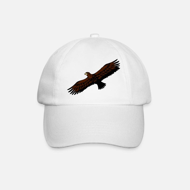 Oiseau Aigle anmut oiseaux de proie - Casquette classique - blanc/blanc