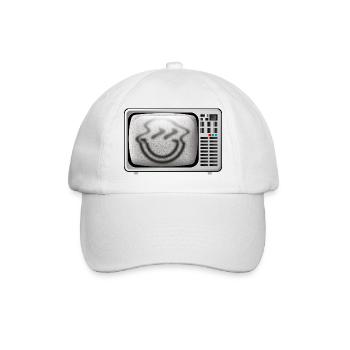Smiley TV - Casquette classique - blanc/blanc - Devant