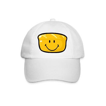 Smiley Bread - Casquette classique - blanc/blanc - Devant