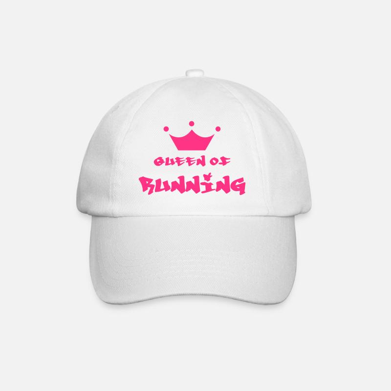 Course à Pied / Running / Jogging / Coureur - Casquette classique - blanc/blanc