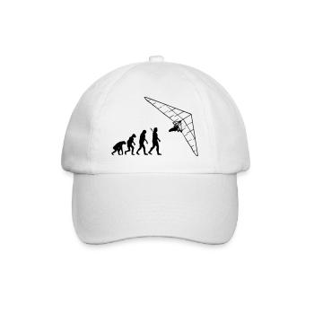 Drachenfliegen - Baseballkappe - Weiß/Weiß - Vorne