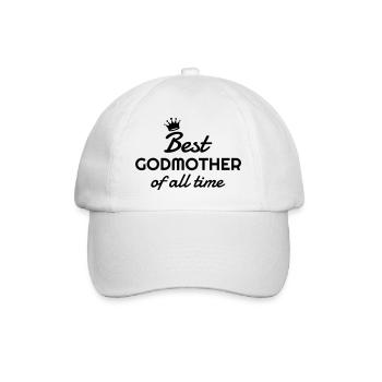 Godmother Godfather Patin Pate Parrain Marrraine - Baseball Cap - white/white - Front