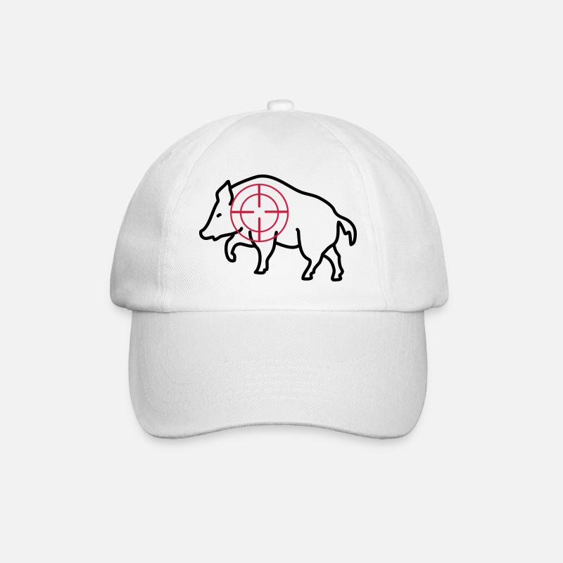 sanglier - Casquette classique - blanc/blanc