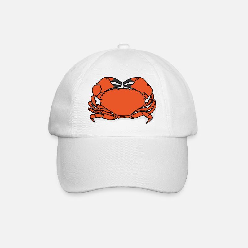 Crabe - Casquette classique - blanc/blanc
