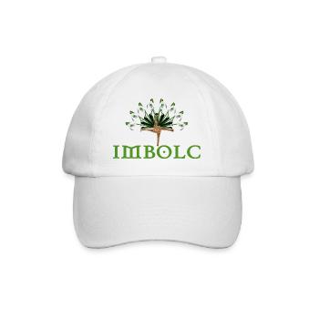 imbolc avec demi-cercle perce-neige - Casquette classique - blanc/blanc - Devant