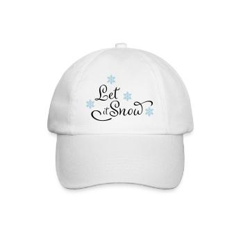 Cadeaux drôles pour Noël - Casquette classique - blanc/blanc - Devant