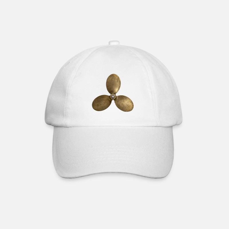 Propeller - Baseball Cap - white/white