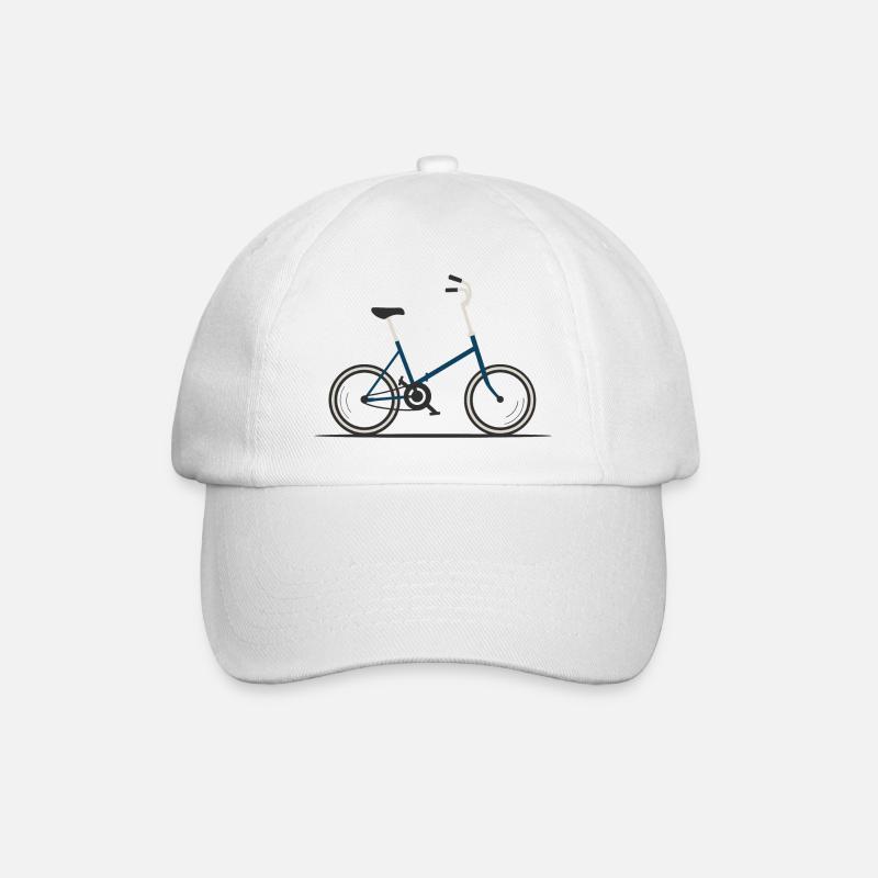 Klapprad - Baseballkappe - Weiß/Weiß