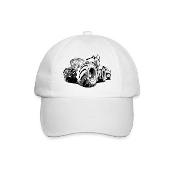 Tracteur - Casquette classique - blanc/blanc - Devant