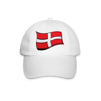 Savoy T-Shirt, Savoie T-Shirt, Savoy Flagge, - Baseballkappe - Weiß/Weiß - Vorne