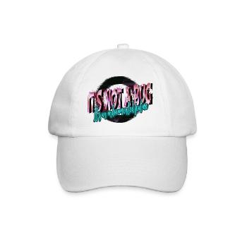 internet joke programming grandmother statement - Baseball Cap - white/white - Front