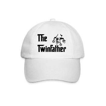 The Twinfather Twins Dad Papa - Baseball Cap - white/white - Front