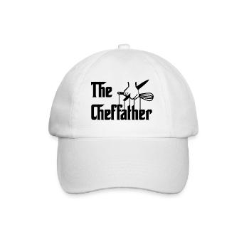 Le Cheffather Papa Cuisine - Casquette classique - blanc/blanc - Devant