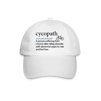 Noun Path Phonetic Print - Baseball Cap - white/white - Front