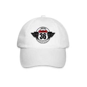 LA ROUTE 36 - Casquette classique - blanc/blanc - Devant