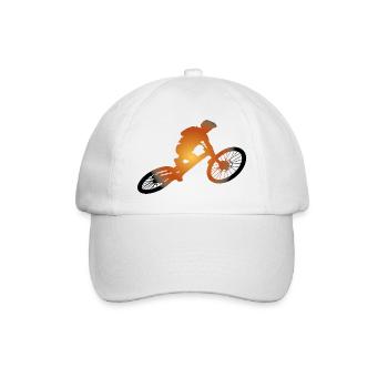 Descente VTT VTT Montagne - Casquette classique - blanc/blanc - Devant