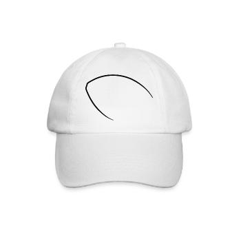 Silhouette de football américain - Casquette classique - blanc/blanc - Devant