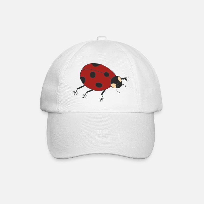 ladybird - Baseball Cap - white/white