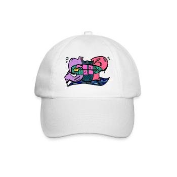 Sup - Baseball Cap - white/white - Front