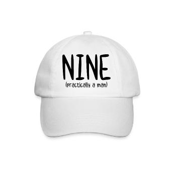 Neuf Pratiquement un homme - Casquette classique - blanc/blanc - Devant