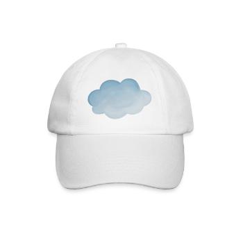 Temps nuageux bleu clair - Casquette classique - blanc/blanc - Devant