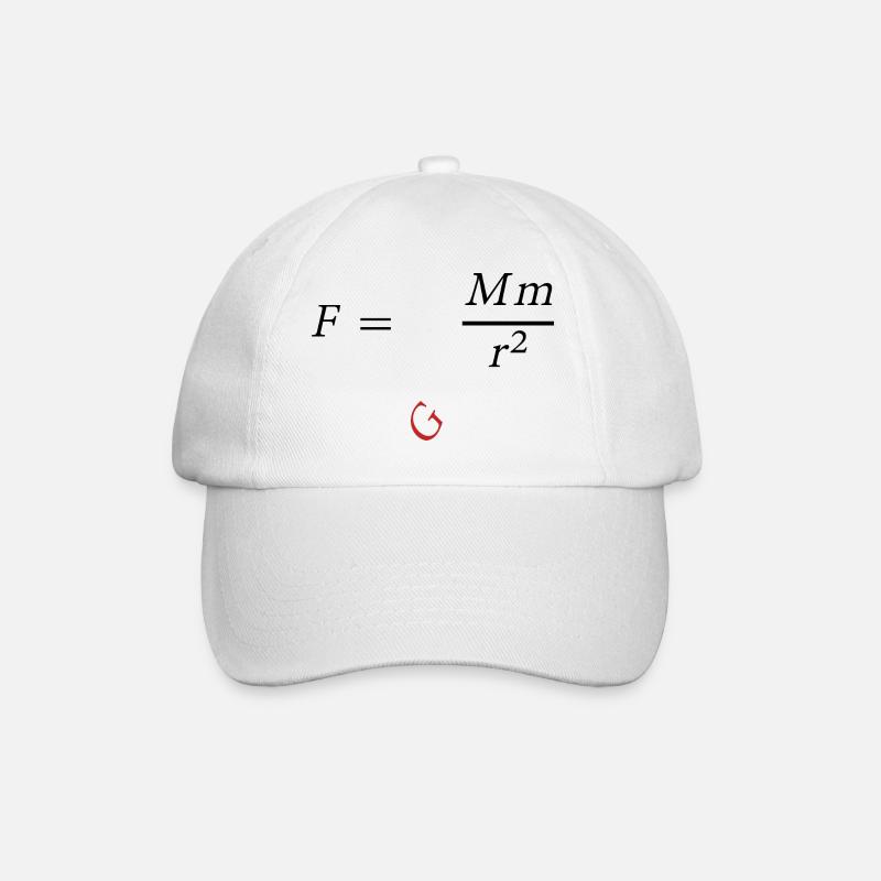 Isaac Newton - Casquette classique - blanc/blanc