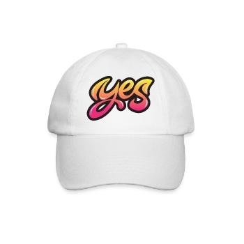 oui chante drôle pas de fille féminisme appliquer toujours - Casquette classique - blanc/blanc - Devant