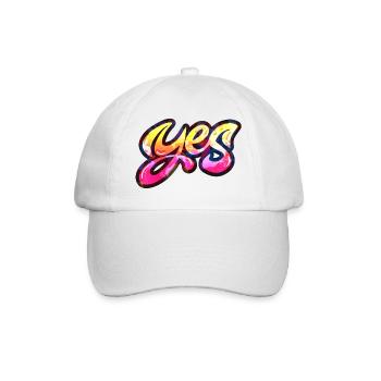 oui chante drôle pas de fille féminisme appliquer toujours - Casquette classique - blanc/blanc - Devant