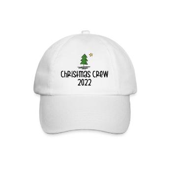Christmas Crew 2022 - Baseball Cap - white/white - Front