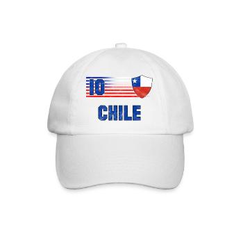 Chile Football Team - Baseball Cap - white/white - Front