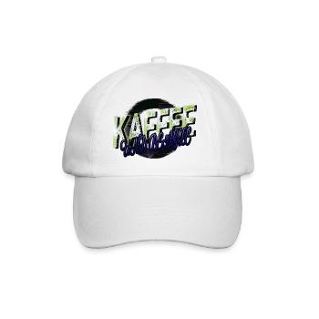 Terrier Great Dane Christmas Paw Coffee Grounds - Casquette classique - blanc/blanc - Devant