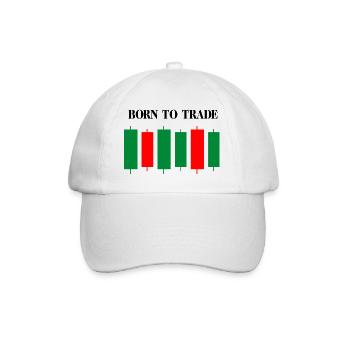 Bitcoin Trading Crypto Stocks - Casquette classique - blanc/blanc - Devant