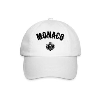 Monaco - Baseball Cap - white/white - Front