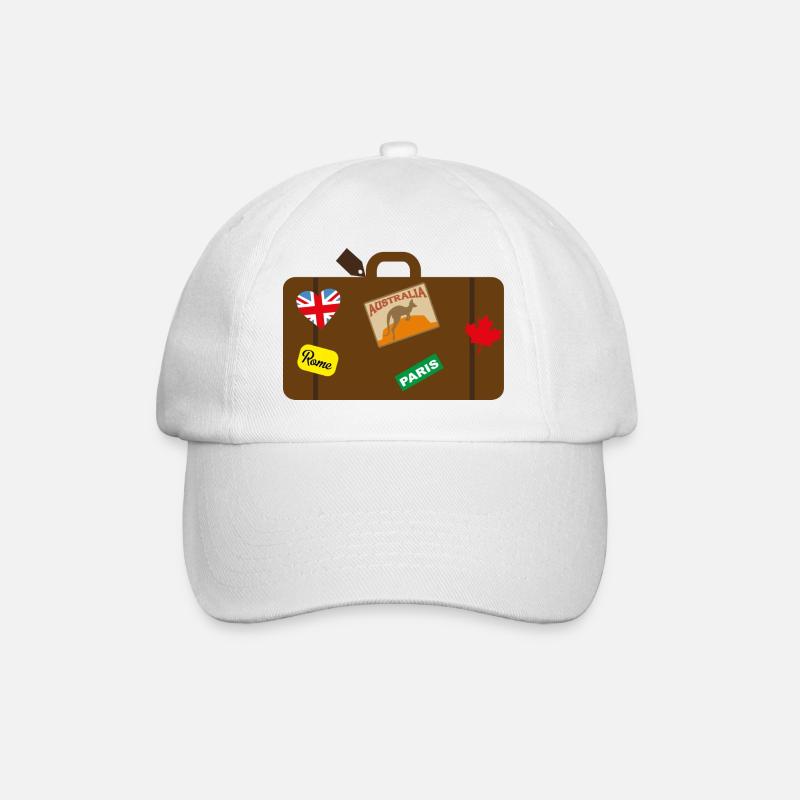voyager - Casquette classique - blanc/blanc