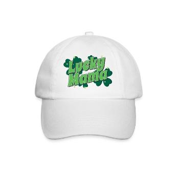 Cadeau de la Saint-Patrick Shamrock Femmes irlandaises - Casquette classique - blanc/blanc - Devant