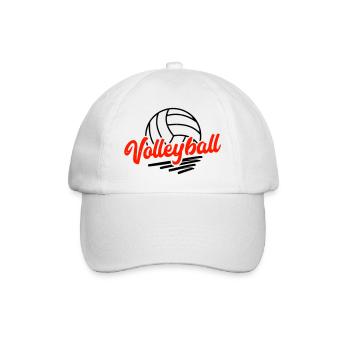 Volley-ball - Casquette classique - blanc/blanc - Devant