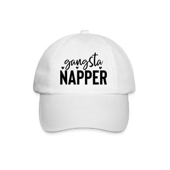 Gangsta Napper - Casquette classique - blanc/blanc - Devant