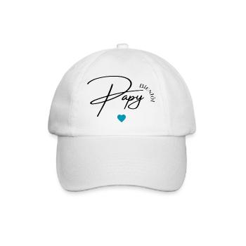 Bientôt papy - Casquette classique - blanc/blanc - Devant